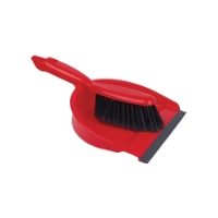 Dustpan & brush Set Soft RED