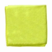 Microfibre cloth 40cm x 40cm, yellow, 10
