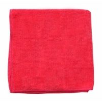Microfibre cloth 40cm x 40cm, red, 10
