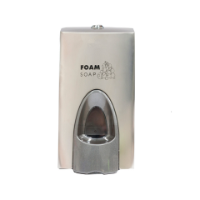 S/Steel Lockable Rubbermaid Foam Soap Dispenser, 800ml