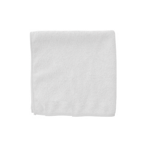 Microfibre Cloth 40cm x 40cm White Pk 10