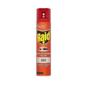 Raid Ant and Cockroach Killer aerosol, 300ml, case of 6